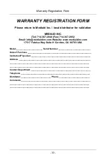 Preview for 39 page of MEDIAID 340V User Manual