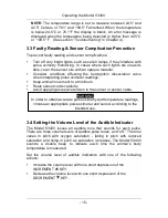 Preview for 21 page of MEDIAID 5340V User Manual