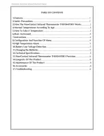 Preview for 2 page of MEDIAID THM010-HT001 User Manual