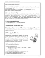 Preview for 7 page of MEDIAID THM010-HT001 User Manual