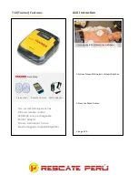 Предварительный просмотр 4 страницы Mediana RESCATE PERU Heart On AED A10 Quick Start Manual