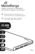 MediaRange MR748 User Manual предпросмотр