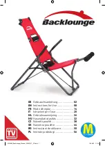 MediaShop Backlounge M23090 Instructions For Use Manual preview