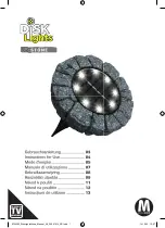 MediaShop Disk Lights STONE Instructions For Use Manual предпросмотр