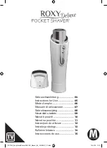 Предварительный просмотр 1 страницы MediaShop ROXY Deluxe Pocket Shaver Instructions For Use Manual