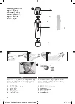 Предварительный просмотр 2 страницы MediaShop ROXY Deluxe Pocket Shaver Instructions For Use Manual