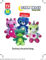 Предварительный просмотр 1 страницы MediaShop Star Belly Dream Lites M28626 Manual