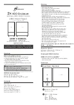 MediaSonic HUR5-SU31C User Manual preview