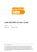 Preview for 1 page of MEDIATEK LinkIt 2523 HDK v11 User Manual