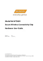 MEDIATEK MT3620 Hardware User'S Manual preview