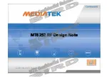 Preview for 116 page of MEDIATEK MT6252 Design Manual