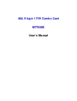 MEDIATEK MT7630E User Manual preview