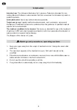 Preview for 8 page of Mediblink M480 Instructions For Use Manual