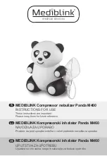 Предварительный просмотр 1 страницы Mediblink Panda M460 Instructions For Use Manual