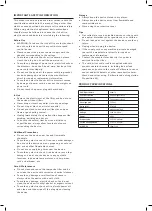 Preview for 2 page of Medic Therapeutics 004-249 User Manual