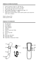 Предварительный просмотр 3 страницы Medic Therapeutics Full Leg Thermo Air Compressor Massager User Manual