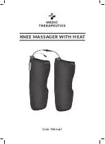 Medic Therapeutics KNEE MASSAGER WITH HEAT User Manual preview