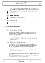 Preview for 6 page of medical bees MB1-17-20 Series Instructions For Use Manual