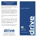 Medical Depot Drive junior Quick Start Manual preview