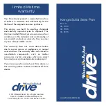 Medical Depot Drive Kanga KG 1635 Quick Start Manual preview