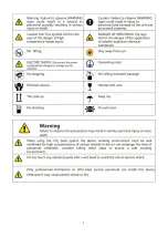 Preview for 4 page of Medical Freezer MPF1.8L 80 Operation Manual