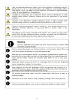 Preview for 6 page of Medical Freezer MPF1.8L 80 Operation Manual