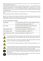 Preview for 11 page of Medical Freezer MPF1.8L 80 Operation Manual