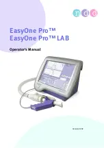 Предварительный просмотр 1 страницы Medical Technologies EasyOne Pro Operator'S Manual