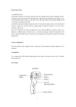 Предварительный просмотр 3 страницы Medical Technologies XL-F02 Instruction Manual