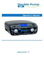 Medical Vision Double Pump RF Operator'S Manual preview