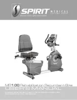 Medical Spirit MR100 User Manual preview