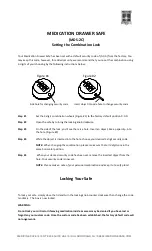 Preview for 1 page of Medicine Safe MDS02C Quick Start Manual