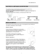 Preview for 7 page of Mediclinic E05 Installation And Operating Manual