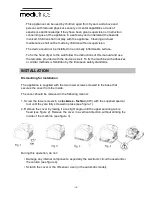 Preview for 10 page of Mediclinic E05 Installation And Operating Manual