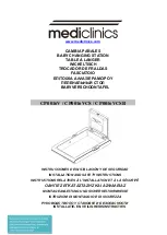 Mediclinics CP0016V Installation And Safety Instructions предпросмотр