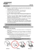 Preview for 20 page of Mediclinics M09A Installation And Operating Manual