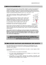 Preview for 23 page of Mediclinics M09A Installation And Operating Manual