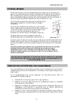 Preview for 47 page of Mediclinics M09A Installation And Operating Manual