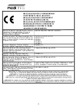 Preview for 52 page of Mediclinics M09A Installation And Operating Manual