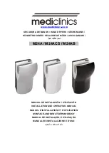 Mediclinics M24A Installation And Operating Manual предпросмотр