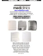 Предварительный просмотр 1 страницы Mediclinics M88APLUS Installation And Operating Manual