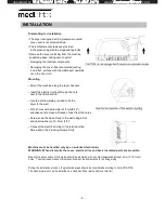 Предварительный просмотр 3 страницы Mediclinics M88APLUS Installation And Operating Manual