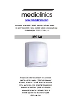 Preview for 1 page of Mediclinics M96A Installation And Operating Manual