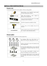 Предварительный просмотр 3 страницы Mediclinics Saniflow CP0016H-ASTM Installation And Safety Instructions