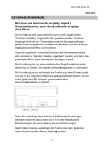 Preview for 24 page of Mediclinics SC0004 Installation And Operating Manual