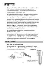 Preview for 25 page of Mediclinics SC0004 Installation And Operating Manual