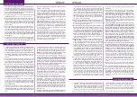 Preview for 4 page of MediCrystal CLASSIC AMETHYST BELTS User Manual