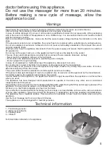 Preview for 5 page of Medicura Ardes ARM272 Instructions For Use Manual