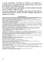 Preview for 14 page of Medicura Ardes ARM272 Instructions For Use Manual