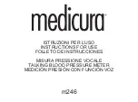 Предварительный просмотр 1 страницы Medicura m246 Instructions For Use Manual